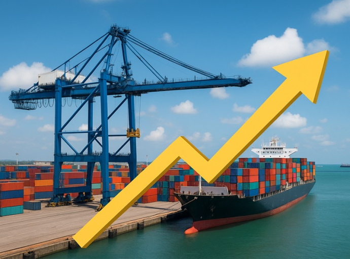 කොළඹ වරායේ, 2025 පළමු මාස 08 තුල ශුද්ධ ලාභයේ 71% ක වැඩීවීමක්